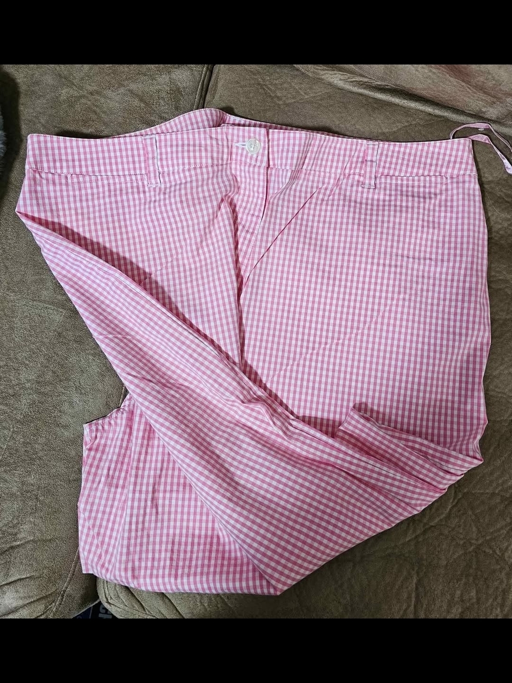 Ralph Lauren Pink and White Gingham Shirt